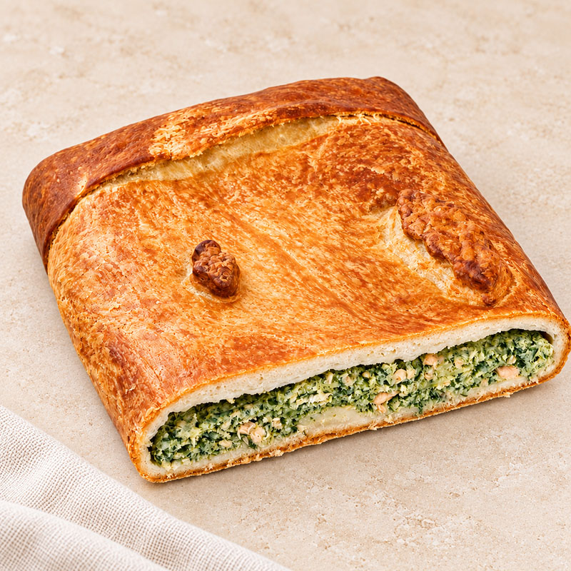 pirog ryba shpinat